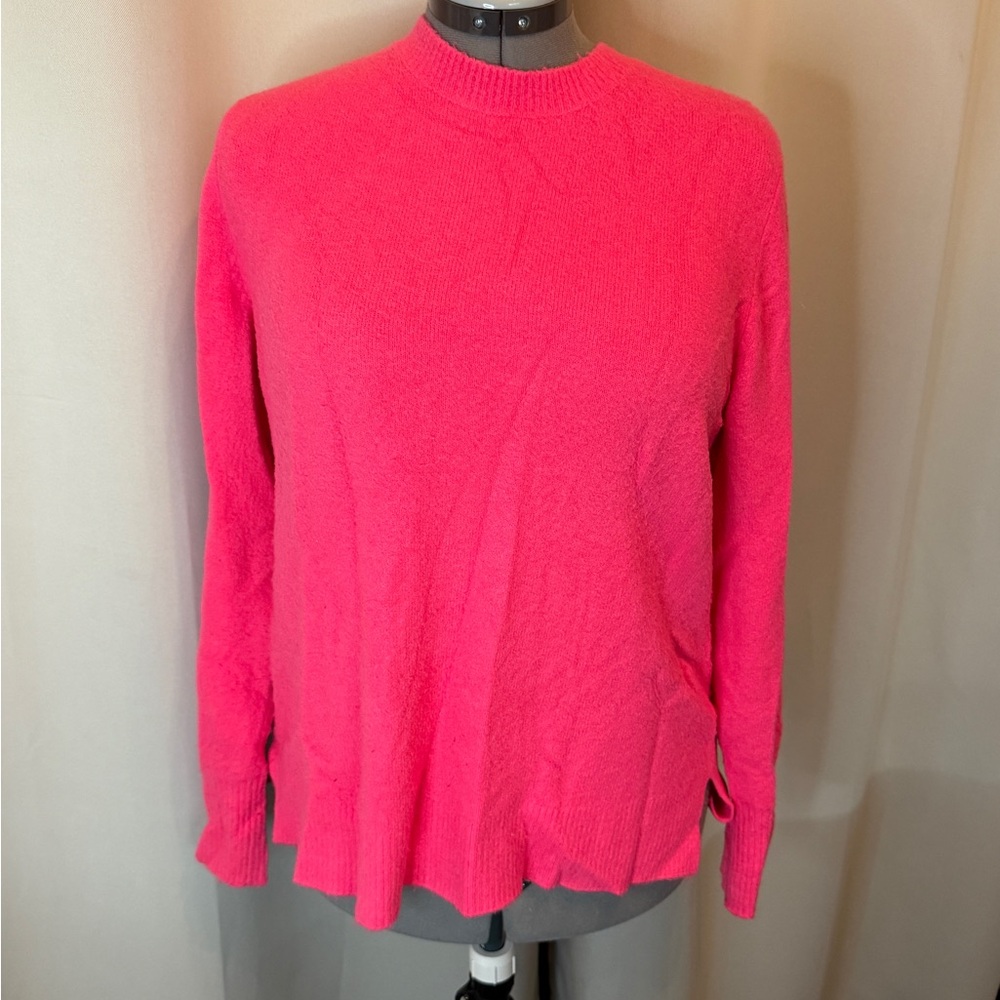 J. Crew Extra-Soft Vibrant Pink Sweater